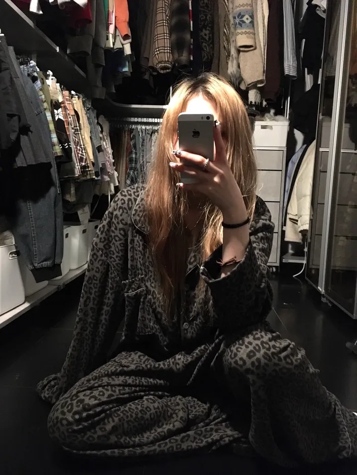 🖤모델 전컬러 소장🖤 호피 잠옷 세트 상세 이미지 6