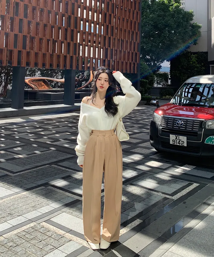 [여리핏🤎진짜강추ㅠ] 어깨부각zero!! 인생 트렌치 더블 롱 카라 벨트 롱 트렌치 코트 스트랩 비조 견장 바바리 코트 간절기 봄 아우터 4COL 상세 이미지 38