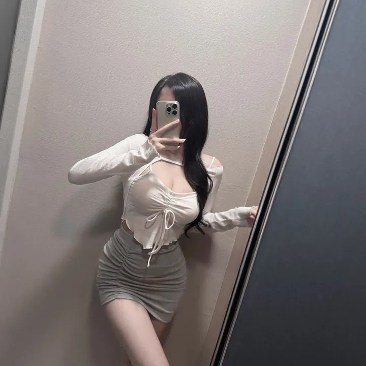 💋찐 번따룩💋 튜드 스트링 나시 가디건 세트 상세 이미지 18