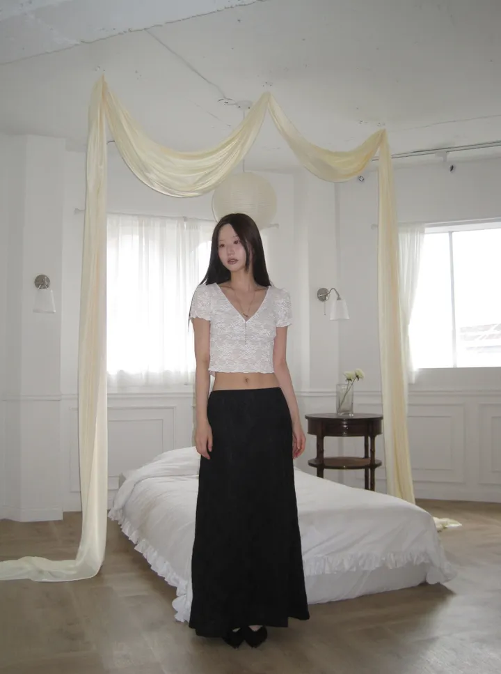 반팔 티셔츠 모델 착용 이미지-S1L32