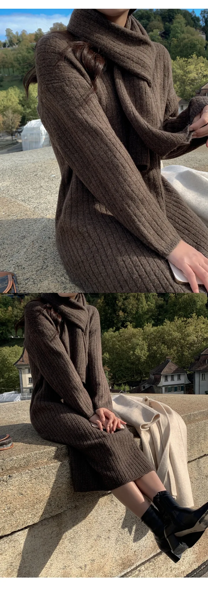 [자체제작/1만장돌파!/S-L] 브랜던 프리미엄 더블 울 핸드메이드 롱 코트 상세 이미지 146