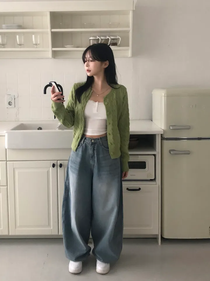 [NEW봄신상✨]데일리 라운드넥 베이직 기본 꽈배기 가디건 긴팔 9color 상세 이미지 36