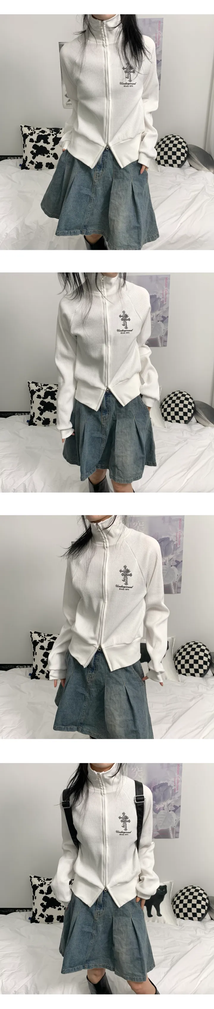 saint golgi zip-up (3color) 상세 이미지 30