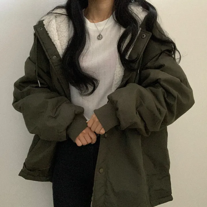 [ 겨울까지 ] 안감 양털 왕따뜻 야상 점퍼 상세 이미지 40
