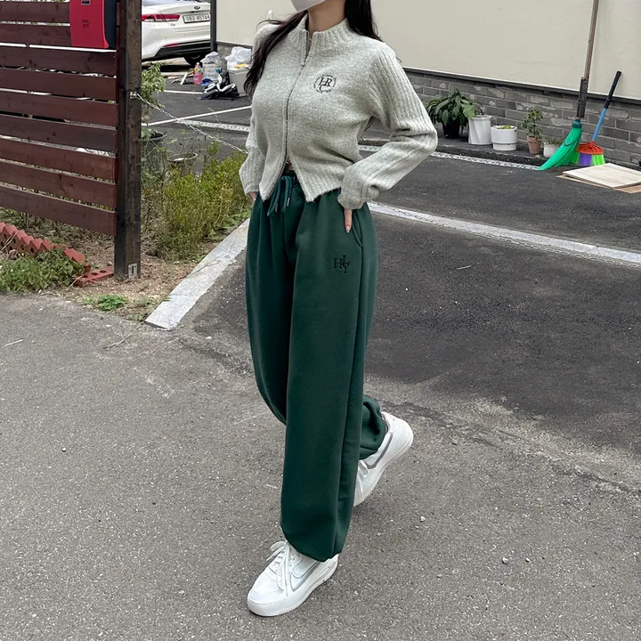 [8color/MADE] 하이퀄리티 웨하스 탄탄 와이드 조거팬츠 봄트레이닝 상세 이미지 124
