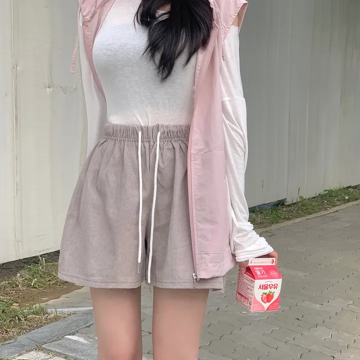 레코드 후드 나일론 조끼 : record hoodie Anorak vest - 4 color 상세 이미지 37