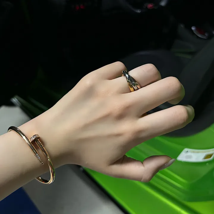 오늘출발/  high quality 18k 러브반지 상세 이미지 8