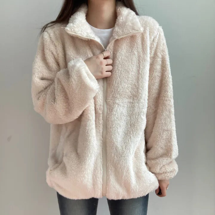 [L,XL~당일출고*/2개구매할인!] 양털 도톰 부드러운 후리스 집업 따뜻한 플리스 집업 (6color) 상세 이미지 20