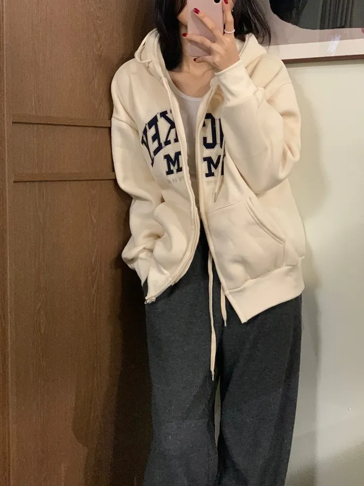 *양기모/핏보장* 하키 기모 후드집업 (2color) 상세 이미지 9