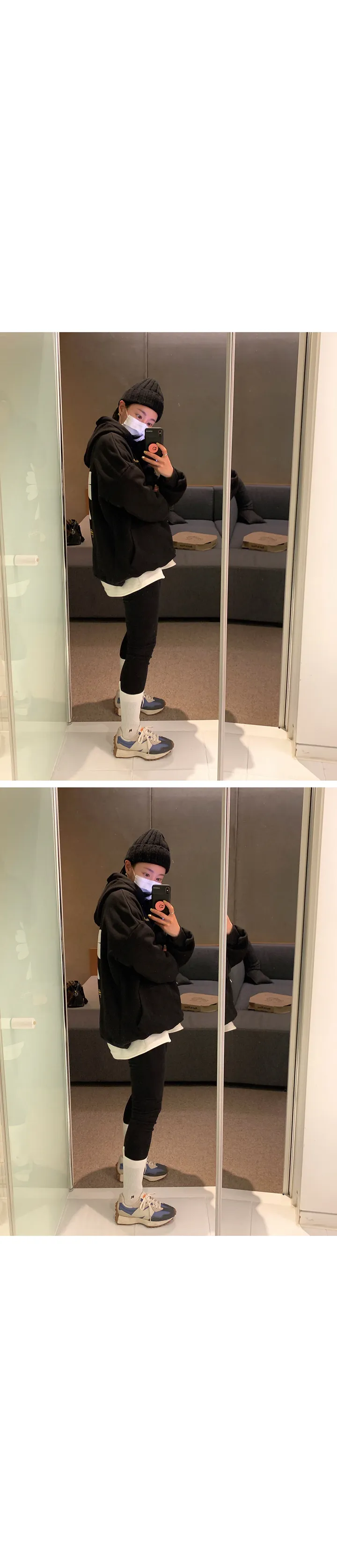 [데일리템/따뜻해요☕]스판 피치 기모 레깅스 (4color) 상세 이미지 40