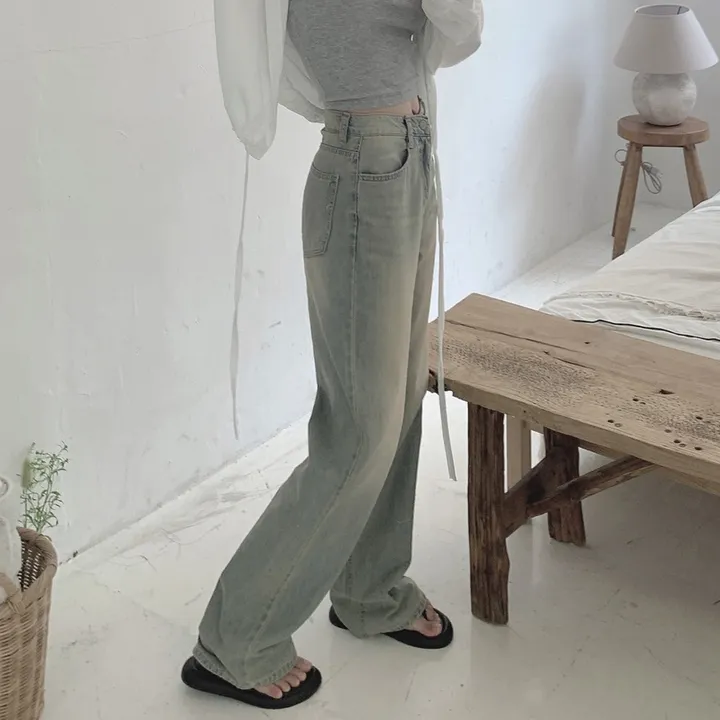 [당일출고] #누적10만장 썸머ver [MADE] 블림진 오버핏 딥 브러쉬 롱 와이드 데님 팬츠 (기장선택) 상세 이미지 120