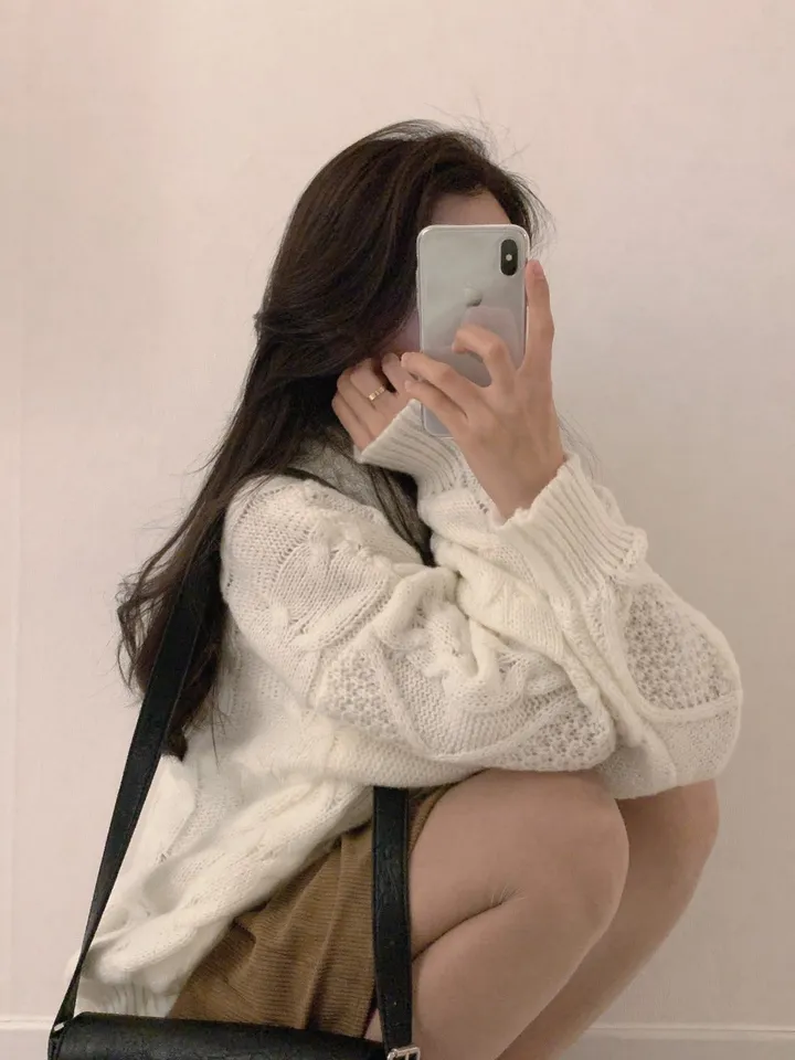 오버핏 데일리 꽈배기 울 후드 니트 집업 가디건 상세 이미지 5