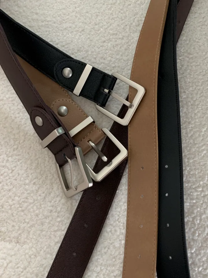 [*코디활용🤎]터드 사각 벨트 : turd square belt - 3 color 상세 이미지 63