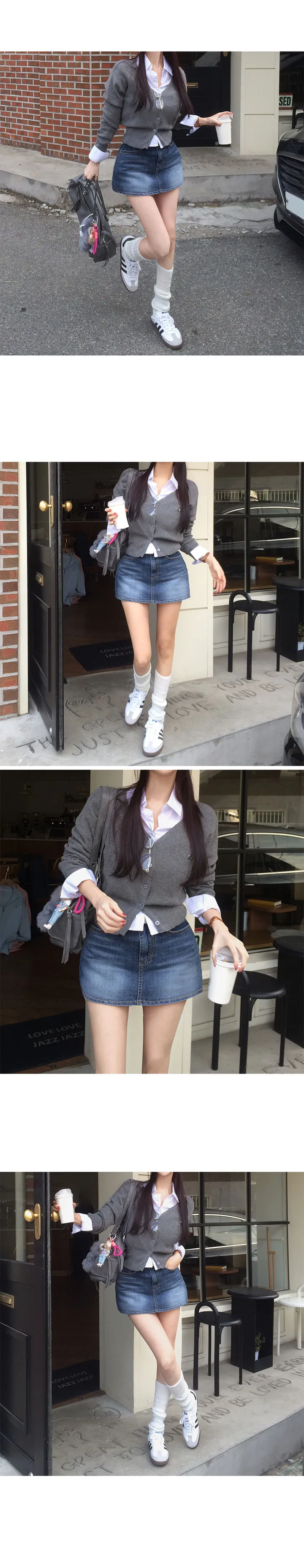 [made/기본필수!/잘록핏] 델리 브이넥 잘록 가디건 봄가디건 하객룩 봄신상 상세 이미지 24