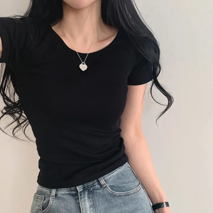 [1+1추가할인🤍/13컬러] 데일리 기본 유넥 반팔티 상세 이미지 49
