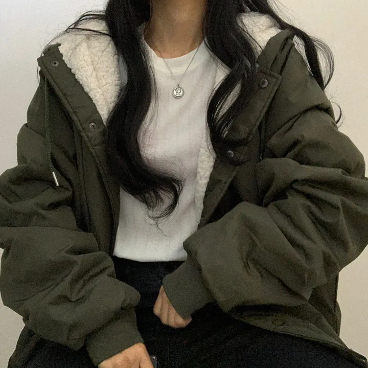 [ 겨울까지 ] 안감 양털 왕따뜻 야상 점퍼 상세 이미지 47