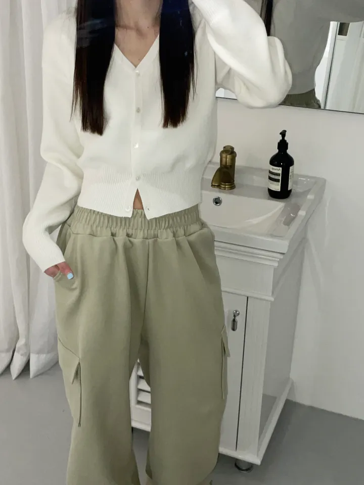 오프크롭가디건 상세 이미지 1
