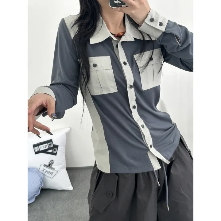 ★BEIGE 4/25 출고예정★[UNISEX]더블 포켓 커버 포인트 유니크 핀턱 카고 코튼 루즈 스트링 버뮤다 하프 팬츠(4color) 상세 이미지 7