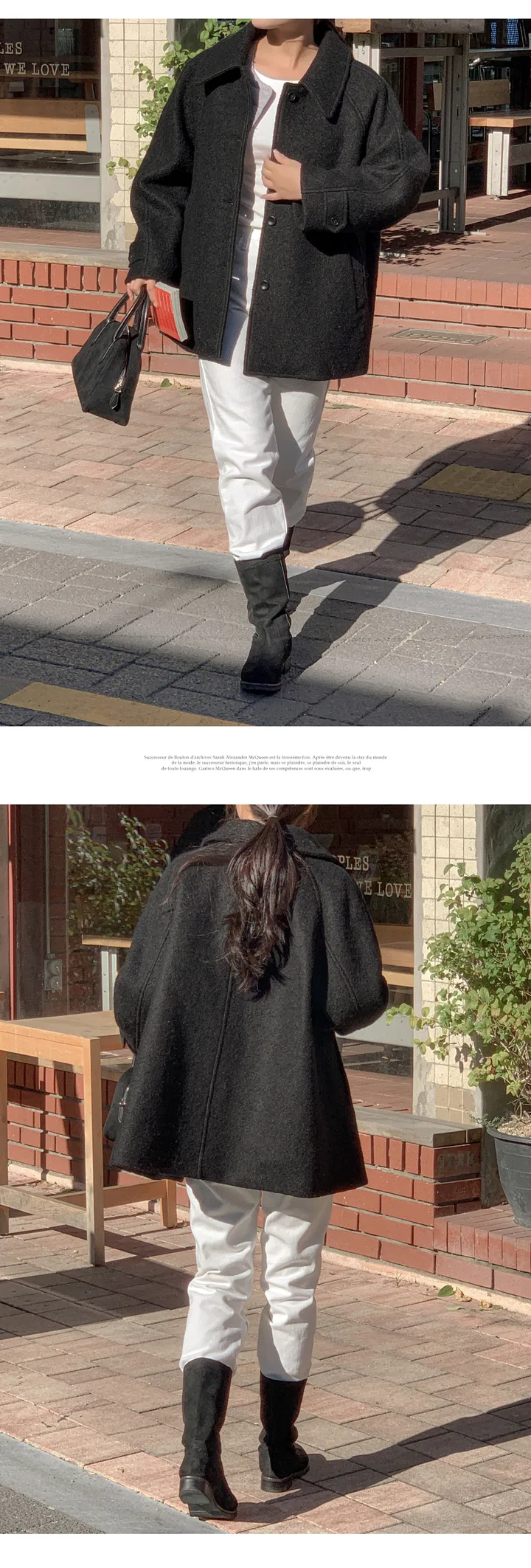 [자체제작/1만장돌파!/S-XL]버던 울 하프 코트 (출근룩/하객룩/데일리룩/겨울아우터/겨울코트) 상세 이미지 103