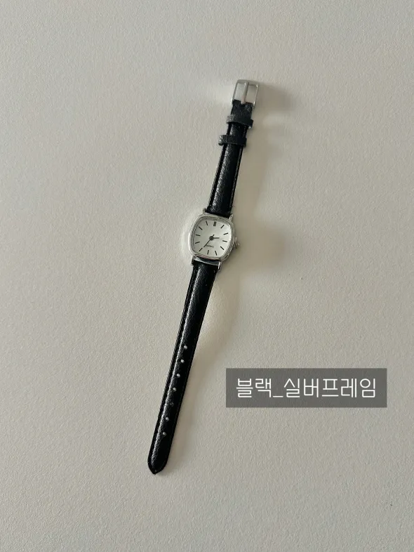 [약포함] 클래식 프레임 손목 시계 실버 골드 여성시계 상세 이미지 7