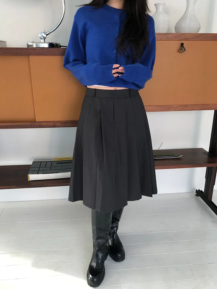 [MD적극추천🤍/후기극찬✨] basic round button cardigan 상세 이미지 8
