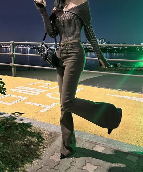 [HOTEM♥] 3WAY Y2K 숄더 크로스 클러치 레더 가죽 미니 키치 백- BLACK