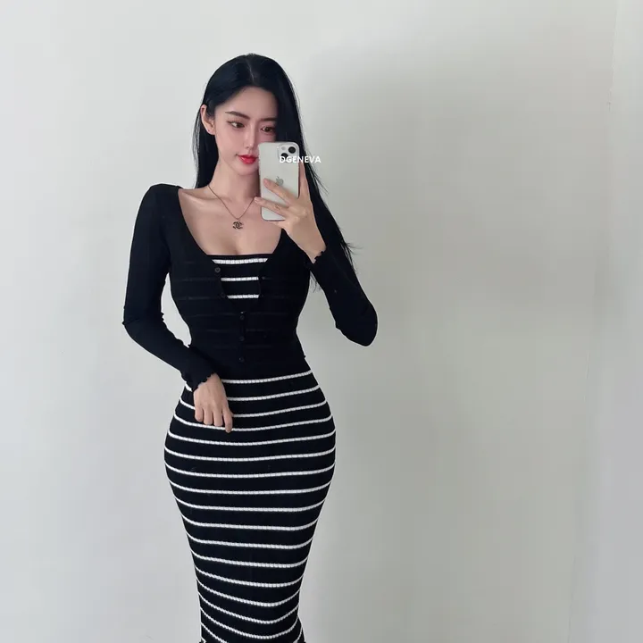 당일/ 롤라 가디건 여름 시스루 크롭 숏 데일리 국내생산 스판 휘뚜루마뚜루 기본 베이직  4color 상세 이미지 4