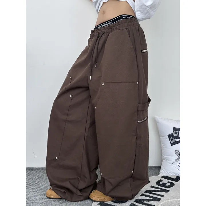[UNISEX]라코 컬러 배색 포인트 빈티지 후드 야상 점퍼 자켓(3color) 상세 이미지 11