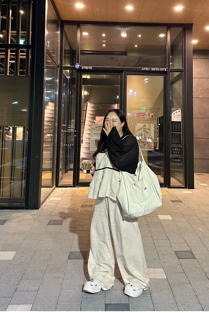 여름 뷔스티에 세트 와이드 팬츠 플레어 뷔스티에 아방핏 데이트룩 추천 상세 이미지 14