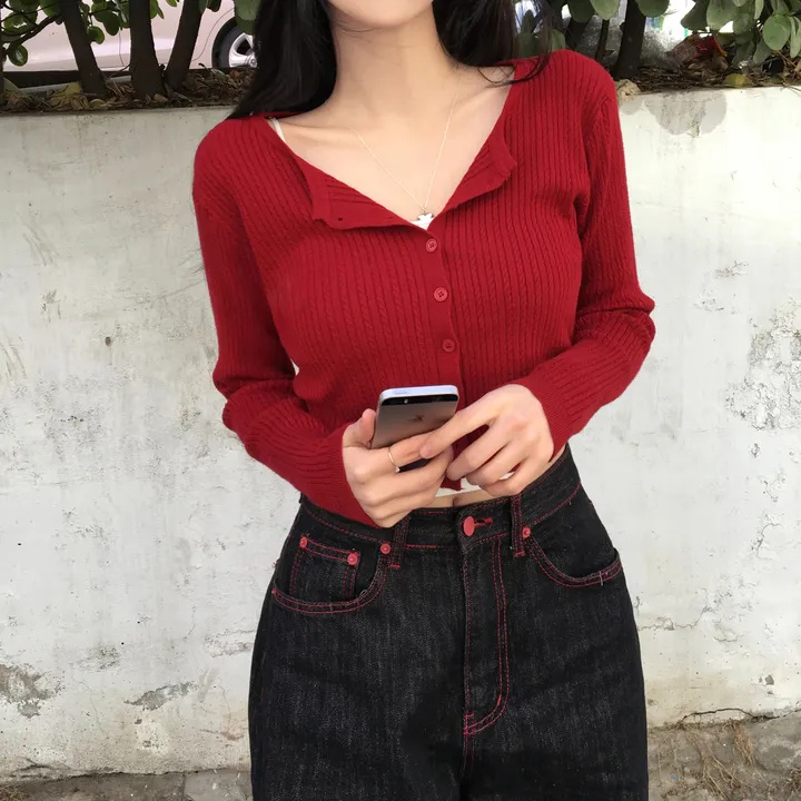 [고퀄❤️/데일리가디건] 프렌치 슬림핏 라운드 꽈배기 니트 긴팔 가디건 봄신상 간절기아우터 데일리템 레이어드 여리핏 5color 상세 이미지 14