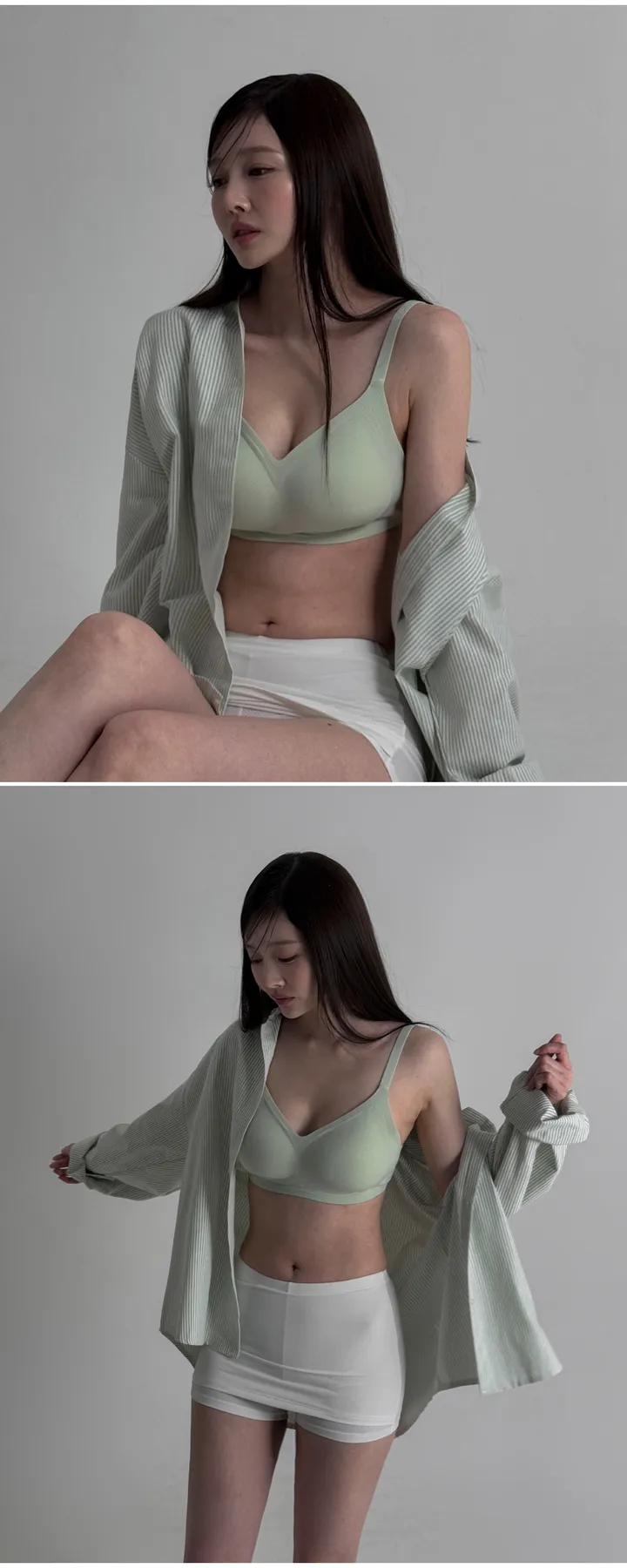 [M ~ 3XL] 5colors 매쉬 와이드 브라 빅사이즈브라 큰컵브라 상세 이미지 22