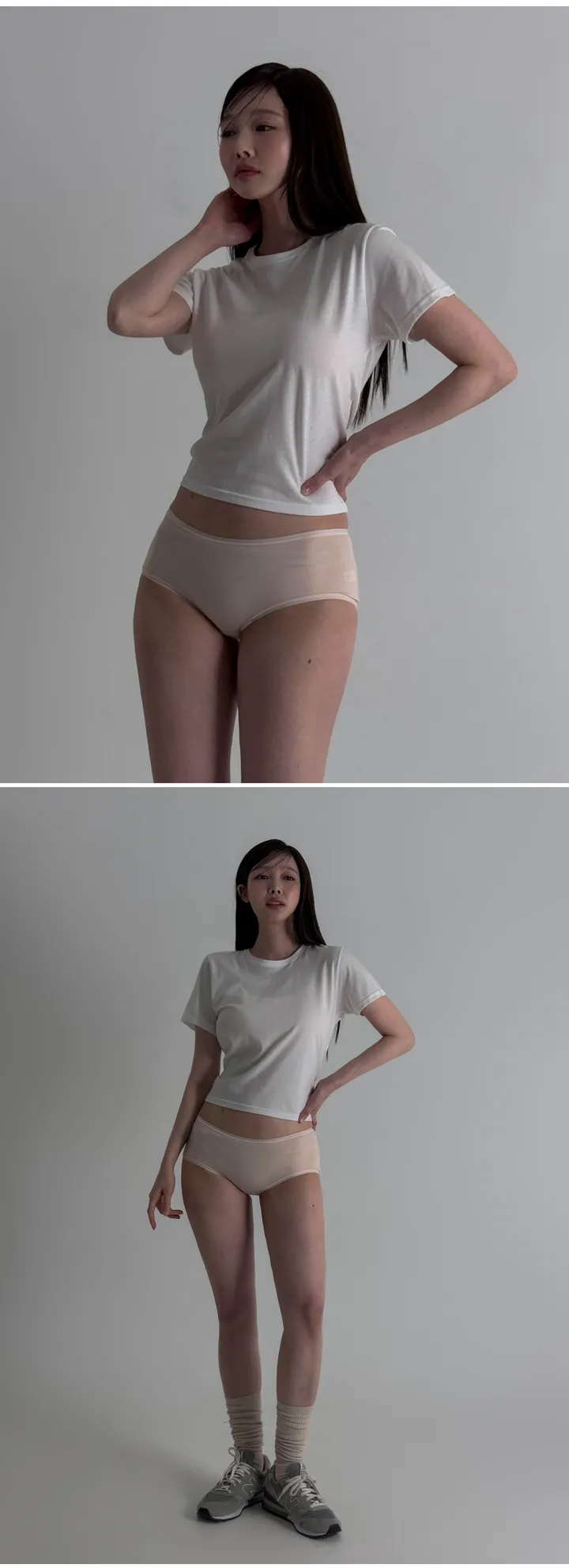 [빅사이즈 M ~ 4XL] 6colors 코튼 하프 스퀘어 팬티 면팬티 와이드팬티 상세 이미지 29