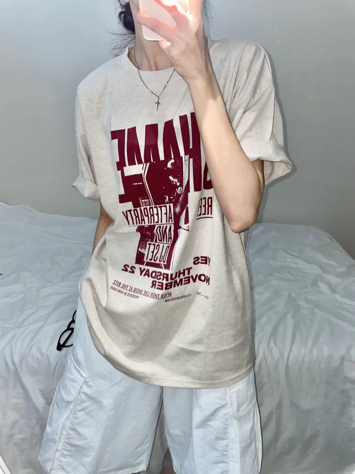 [unisex] 쉐임 스트릿 반팔티 (3color) 상세 이미지 17