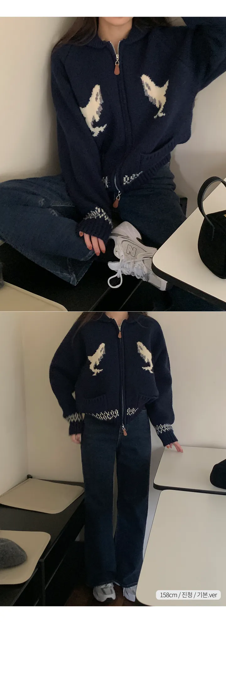 [made/프리미엄] 데이즈 벨벳 기모 밴딩 데님 팬츠 pt 상세 이미지 4