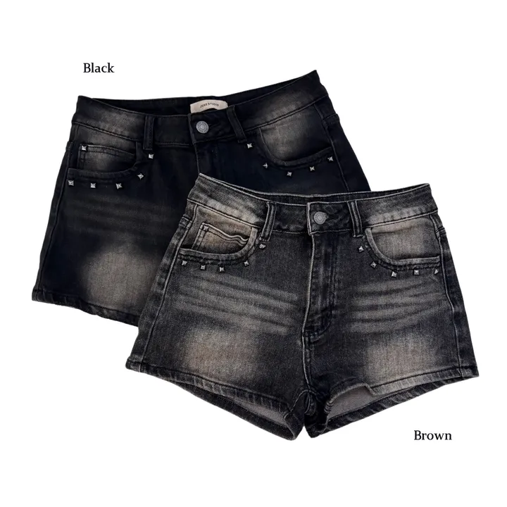 Vintage Stud Shorts Pt 상세 이미지 3