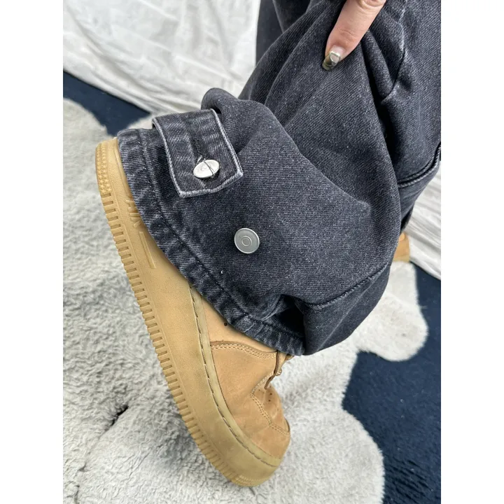 [재진행/UNISEX]고프 후드 루디 컬러 힙 윈드 집업 점퍼(chacoal,wine,blue) 상세 이미지 24