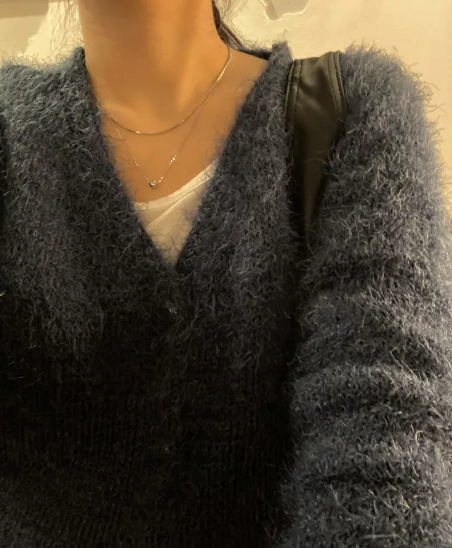 [1+1할인] 모브 심플 레이어드 목걸이 (뱀줄 롱 써지컬 빈티지 목걸이) 상세 이미지 4