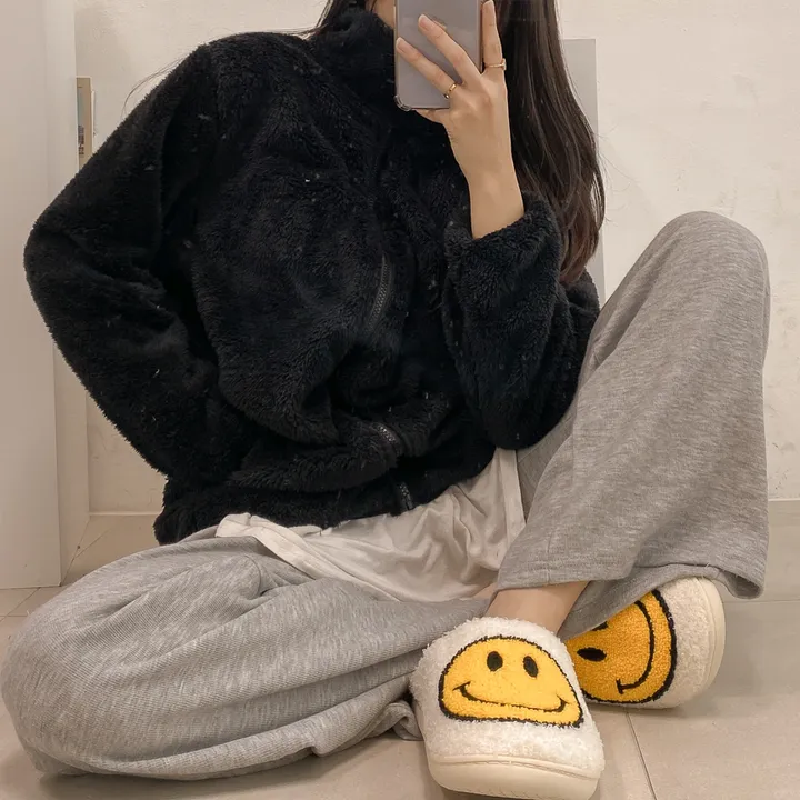 (💥강추템!! 보들보들촉감~💥) 따뜻 플리스 후리스 커플 포근 털 겨울 집업 (L~XL) 상세 이미지 25