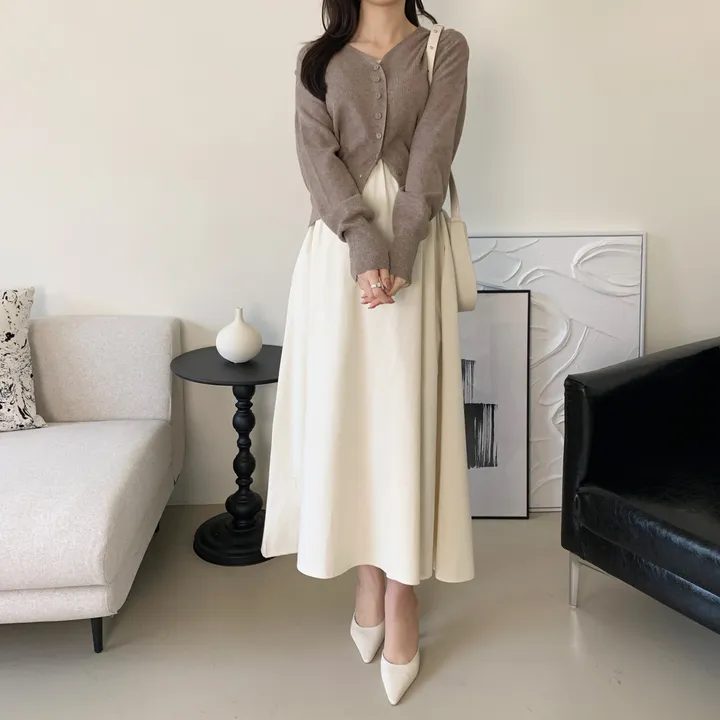 코튼캔디 니트 캐시미어 임산부 가디건 상세 이미지 50