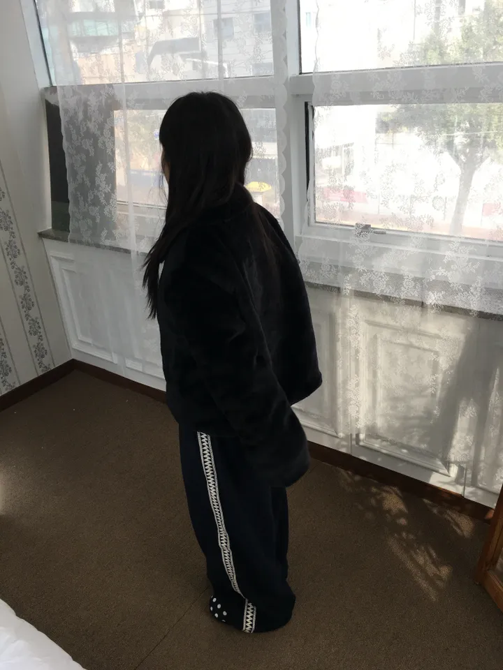 (2 color) 퍼 떡볶이 누빔 숏 코트자켓 상세 이미지 13