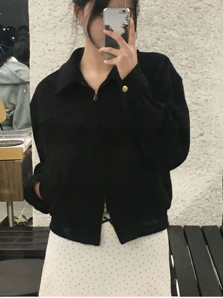 [문의폭주/봄신상🤎] 인디고 스웨이드 빈티지 블루종 자켓 상세 이미지 24