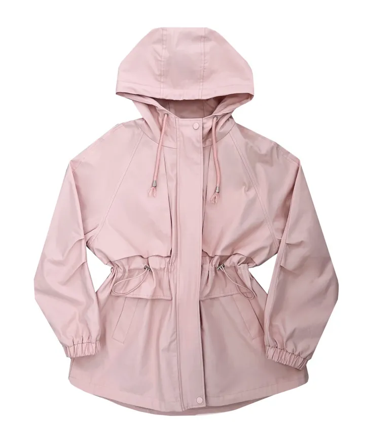 *숏or롱* [MADE🧵] *당일배송* 블라썸 스트링 후드 야상 점퍼 (5color) 간절기 봄자켓 봄야상 봄트렌치 하프트렌치 크롭야상 바람막이 상세 이미지 25