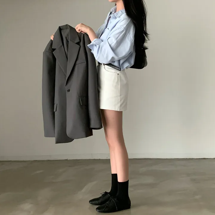[가격실화?/저마진] 클래식 오버핏 블레이저 자켓 - jk / 기간한정 이벤트 49,800 -> 29,800원🎉 상세 이미지 34