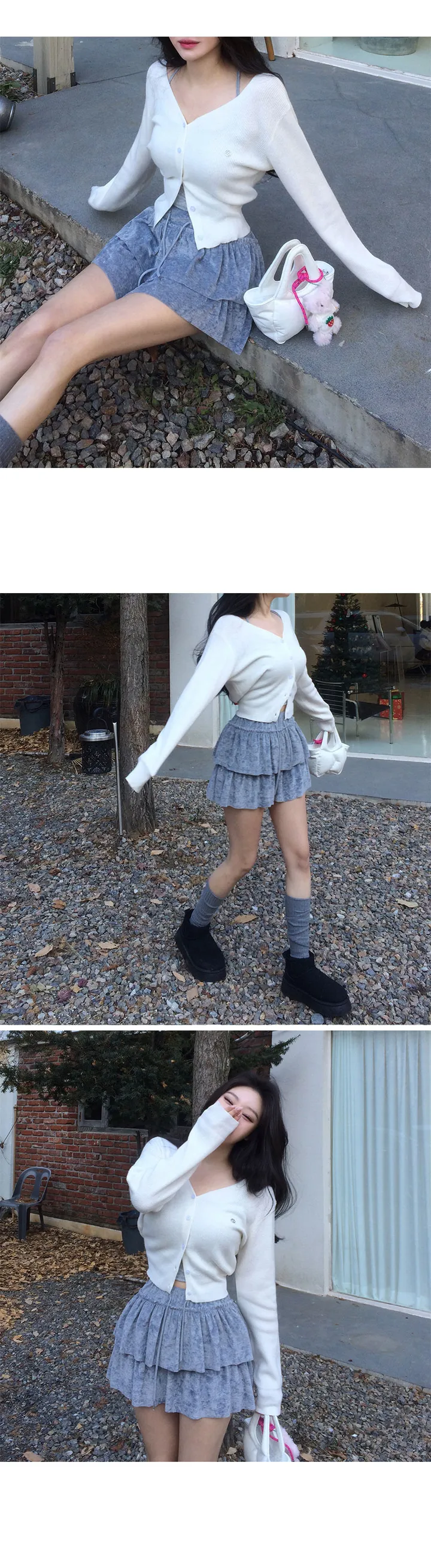 [made/기본필수!/잘록핏] 델리 브이넥 잘록 가디건 봄가디건 하객룩 봄신상 상세 이미지 14
