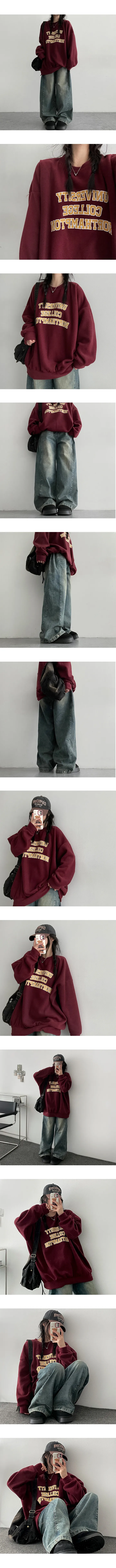 (발열원단🔥기모안감💨)모먼사이드핀턱워싱절개와이드데님팬츠 (6color) 밑단스냅으로 2가지핏!💕 상세 이미지 9