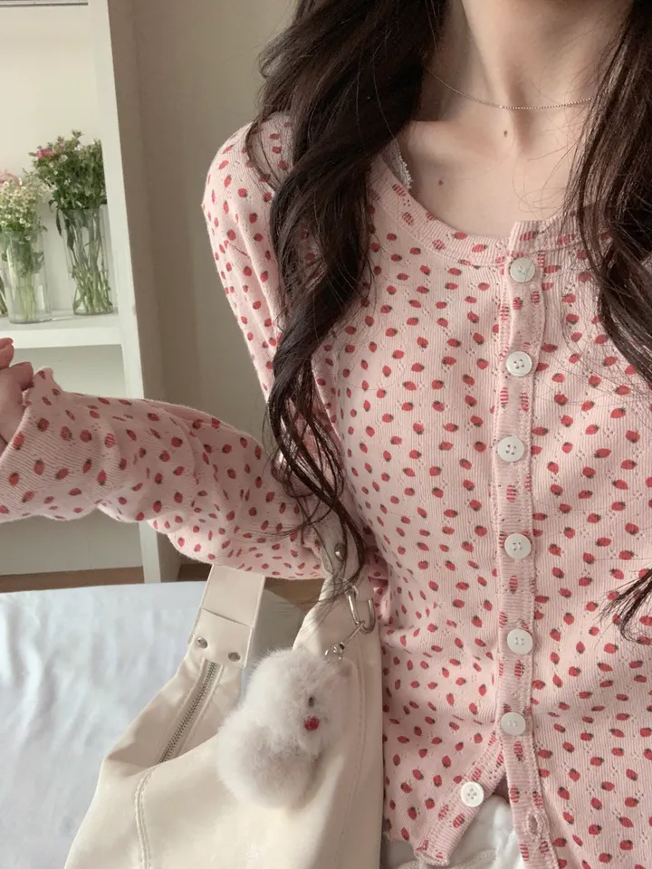 [early spring 👚⭐][MADE] 스트로베리 가디건 (2color) 상세 이미지 14