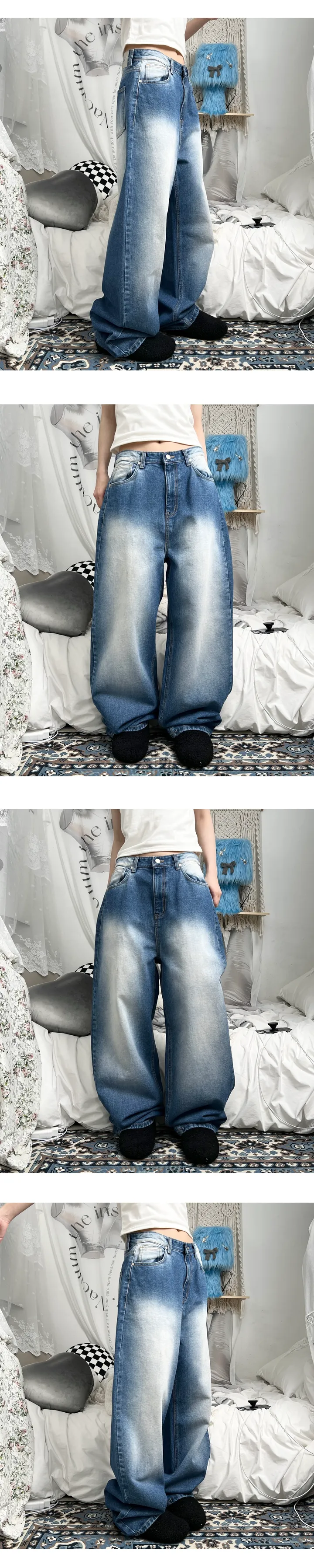 wham sand denim wide pants (2color) 상세 이미지 22