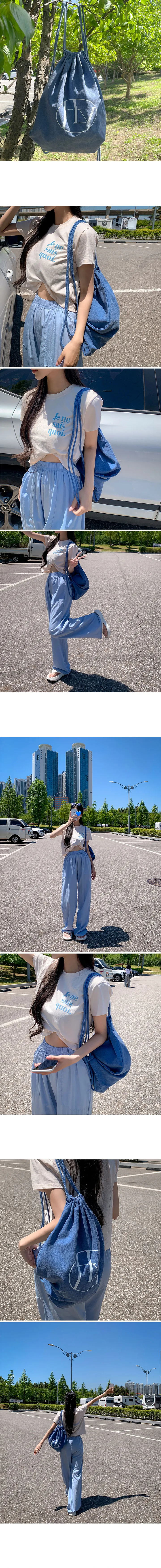 [MADE][데일리/여행가방!] 피그먼트 홀리 복조리백 보부상백 백팩 상세 이미지 11
