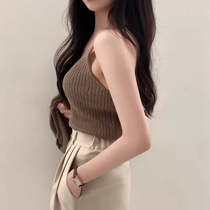 [✨SET가격/3천장 돌파!✨]피부에 달라붙지 않는, 부클 가디건+나시 투피스 세트 상세 이미지 34