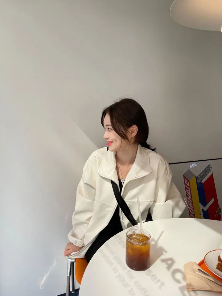 [주문폭주/MADE] 남녀공용 로제 오버핏 레더자켓 상세 이미지 113